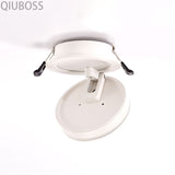 Round Foldable LED Ceiling Downlight LED Recessed Spotlight 7W/9W/12W/15W/18W/20W AC90-260V LED Background Lamps Indoor Lighting