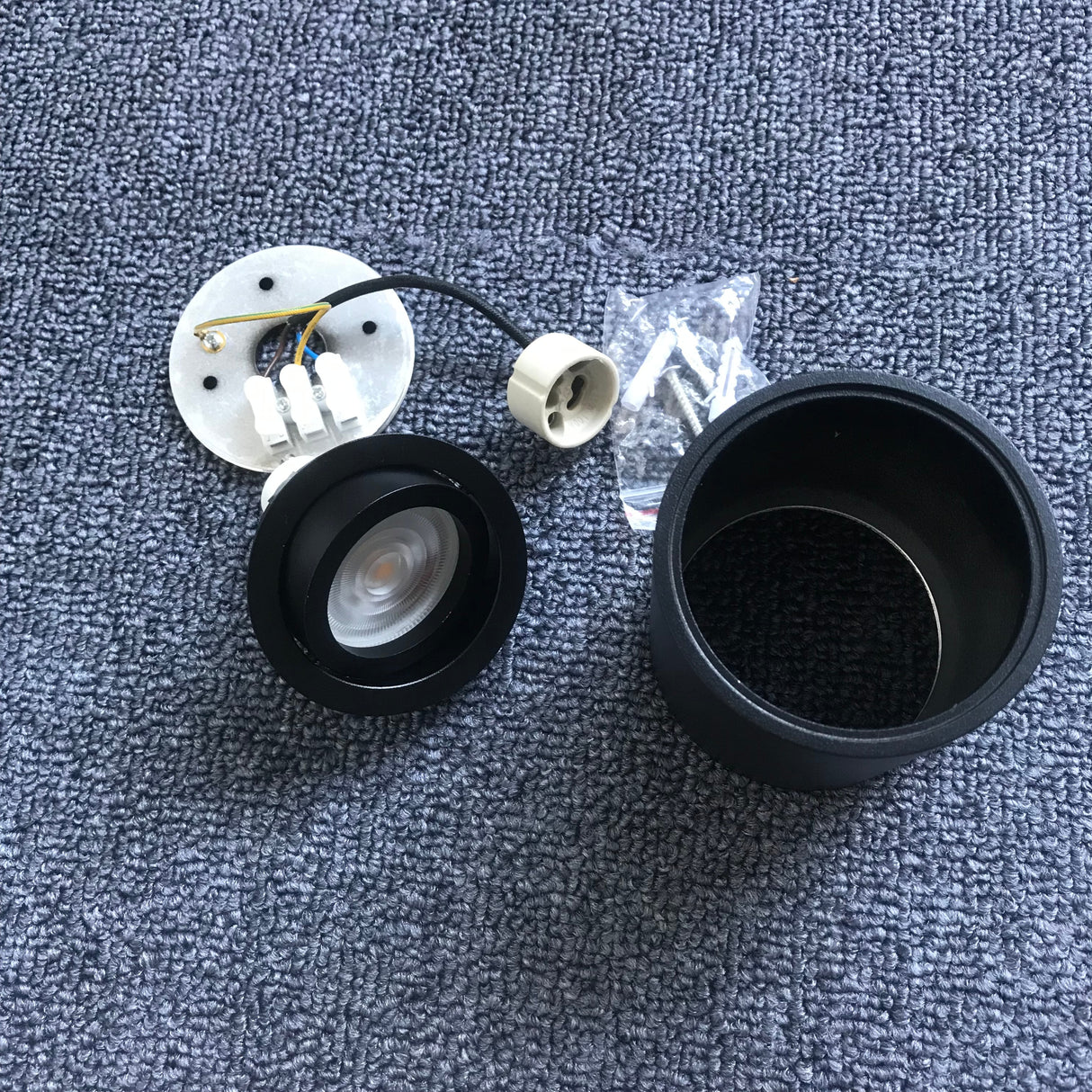 Cylinder Surface Mounted LED GU10 Downlight Fixture 220V Bathroom Waterproof IP65 Outdoor Ceiling Down Spot Light Fitting