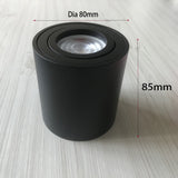 Cylinder Surface Mounted LED GU10 Downlight Fixture 220V Bathroom Waterproof IP65 Outdoor Ceiling Down Spot Light Fitting
