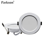 LED Downlight AC 220V 7W 9W 12W 15W 18W Round Recessed Lamp Waterproof LED Spot Lighting Kitchen Indoor Warm White Cold White