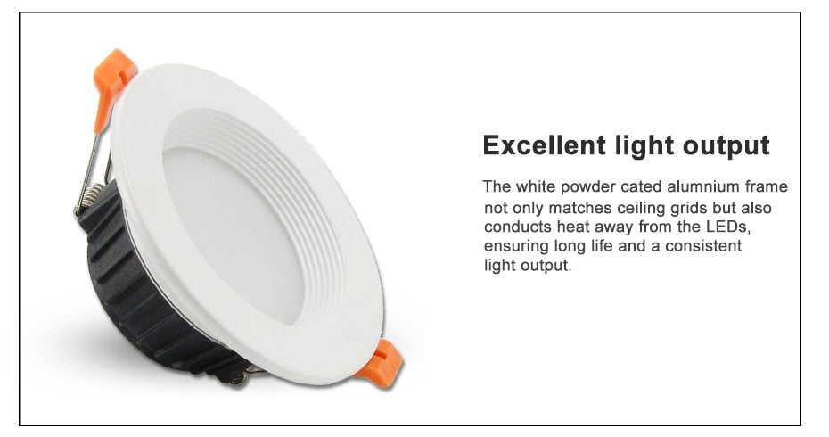 Led Downlight Recessed Spot Led 7W 10W 12W Dimmable Ceiling Lamp Indoor Lighting For Living Room Bedroom Kitchen Office