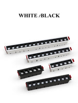 Dimmable LED Downlight 10W 20W 30W Spot Light Line Light Bar Creative Linear Long Strip Living Room Corridor Recessed