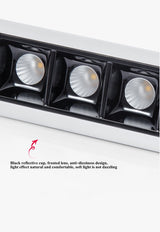 Dimmable LED Downlight 10W 20W 30W Spot Light Line Light Bar Creative Linear Long Strip Living Room Corridor Recessed