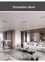 Dimmable LED Downlight 10W 20W 30W Spot Light Line Light Bar Creative Linear Long Strip Living Room Corridor Recessed