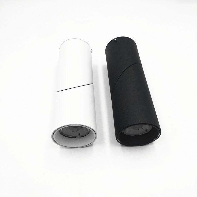 Dimmable Rotating LED Downlights 9W 12W 15W 18W COB LED Ceiling Spot Lights AC110-220V LED Wall Lamp Warm Cold White Indoor Lighting