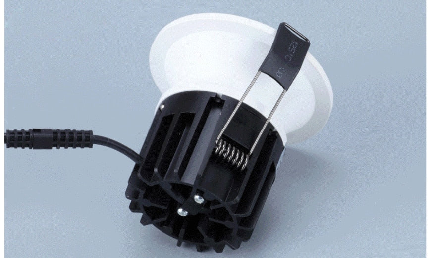 Hoge Kwaliteit Ronde Dimbare Recessed Led Downlights 7W 9W 12W Cob Led Plafond Lamp Spot Verlichting AC110-220V indoor Verlichtin