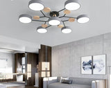 Modern living room LED ceiling lamp bedroom dining room lighting bathroom hotel chandelier factory direct sales