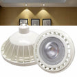Super bright AR111 LED Spotlight Down-Lamp QR111 Downlight G53 GU10 Base AC 220V DC 12V High quality Warm white Cold white