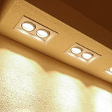 Super Bright Square Dimmable LED Downlight, COB, 10w, 20W, 30w, Decoration LED Spotlight, Ceiling Lamp, AC85-265v, 1pcs