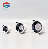 Dimmable waterproof led spot light wall washer COB ceiling light 7W/10W/15W/20W/25W/30W anti-glare aisle downlight spotlight 220v