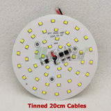 AC220V LED Module 3W5W 7W 9W 12W 15W 18W Downlight PCB Aluminum plate Tinned 20cm Cable SMD2835 Smart IC Driver Ceiling Lamp DIY