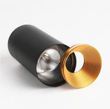 Cylindrical Dimmable COB LED Downlights 10W 12W 15W LED Ceiling Spot Lights AC85~265V LED Ceiling Lamps Background Lighting