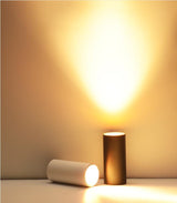 Cylindrical Dimmable COB LED Downlights 10W 12W 15W LED Ceiling Spot Lights AC85~265V LED Ceiling Lamps Background Lighting