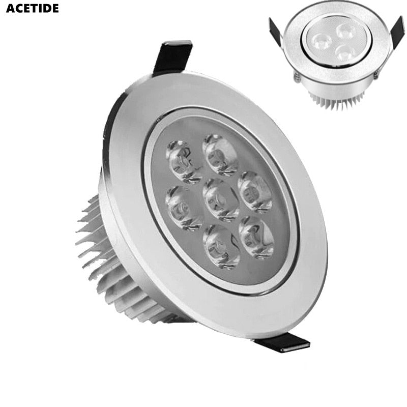 ACETIDE LED downlight Recessed Spot 6W 9W 12W 15W 21W AC220V LED Ceiling Downlight Dimmable led Downlight LED Spot Light