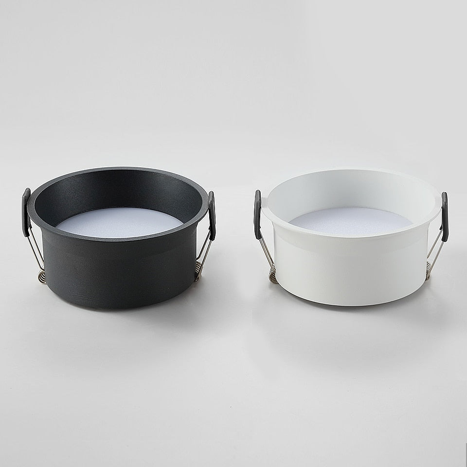 LED Recessed Downlight Indoor Narrow Border Down Light 8W 12W 16W LED Lamp Living Room Aluminum Ceiling High Quality Downlights