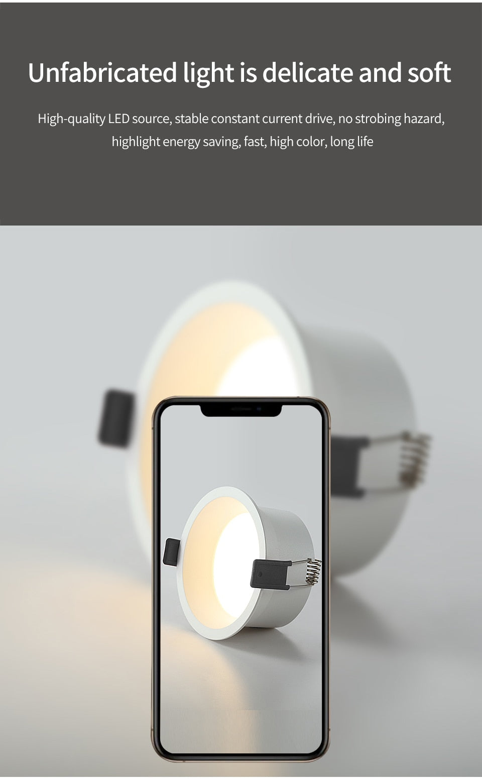 LED Recessed Downlight Indoor Narrow Border Down Light 8W 12W 16W LED Lamp Living Room Aluminum Ceiling High Quality Downlights