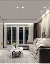 LED Recessed Downlight Indoor Narrow Border Down Light 8W 12W 16W LED Lamp Living Room Aluminum Ceiling High Quality Downlights