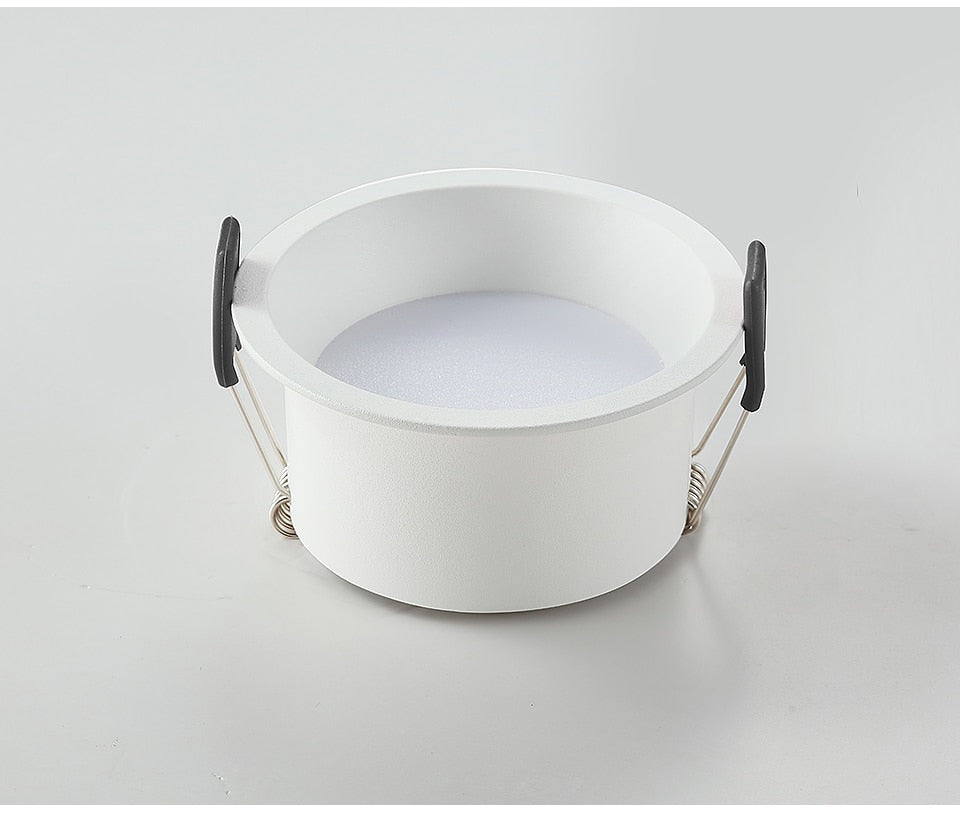 LED Recessed Downlight Indoor Narrow Border Down Light 8W 12W 16W LED Lamp Living Room Aluminum Ceiling High Quality Downlights