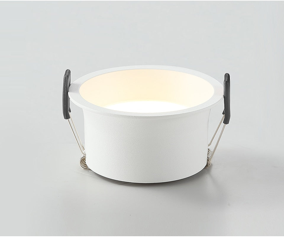 LED Recessed Downlight Indoor Narrow Border Down Light 8W 12W 16W LED Lamp Living Room Aluminum Ceiling High Quality Downlights