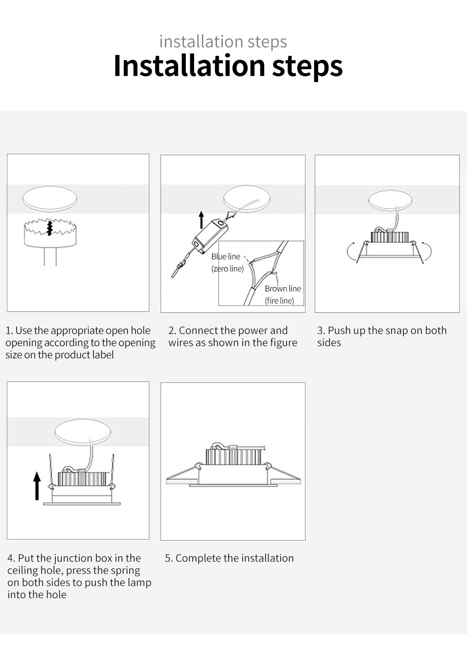 LED Recessed Downlight Indoor Narrow Border Down Light 8W 12W 16W LED Lamp Living Room Aluminum Ceiling High Quality Downlights