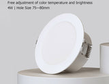 Led Downlight Bluetooth Mesh Version Controlled By Voice Smart Remote Control Adjust Outdoor Ceiling Light