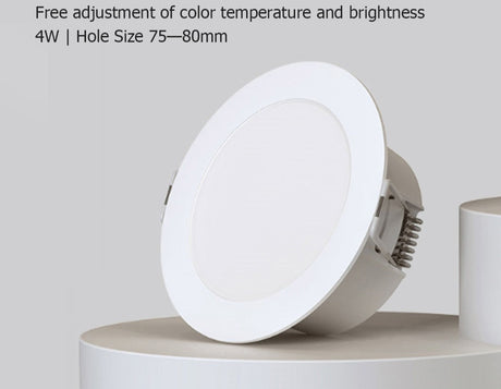 Led Downlight Bluetooth Mesh Version Controlled By Voice Smart Remote Control Adjust Outdoor Ceiling Light