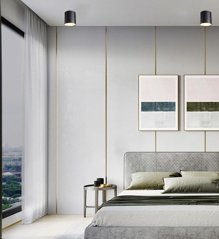 Led Downlight Luminaire Ceiling Lamp Dimmable Surface Spot Kitchen Led Lights For Room Indoor Lighting Living Room Hotel AC220V