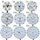 LED High Power Lamp Beads Light PCB 35mli Chip 3W 5W 7W 9W 12W 15W 18W 23mm 32mm 50mm 90mm 100mm For Blubs Downlight Spotlight