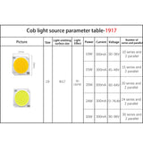 Downlight LED 5pcs/lot COB LED Chip 3w 5w 10w 12w 15w Flip Chip Light Board 2011 2820 1917 SMD White COB Lamp Beads Light Source for Downlight