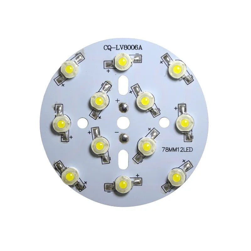 LED High Power Lamp Beads Light PCB 35mli Chip 3W 5W 7W 9W 12W 15W 18W 23mm 32mm 50mm 90mm 100mm For Blubs Downlight Spotlight