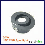 Factory 3W Micro Led Spot Light White Miniature Mini COB LED Downlights 3W Small Recessed Spotlights Cob
