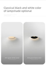 Aisilan led square round borderless recessed downlight embedded plaster lamp ceiling spotlight for household living room aisle