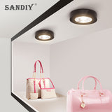 LED Spotlight Ultra-Thin 3W/5W/10W Ceiling Downlight Surface Mount Spot Lamp for Bedroom Kitchen Indoor Home Shop Display Lights