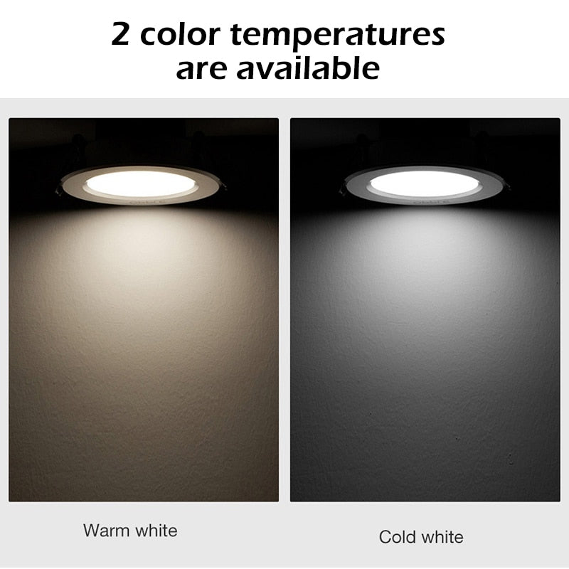 Xaomi OPPLE LED Downlight 3W 120 Degree Round Recessed Lamp Warm/Cool White Led Bulb Bedroom Kitchen Indoor LED Spot Lighting