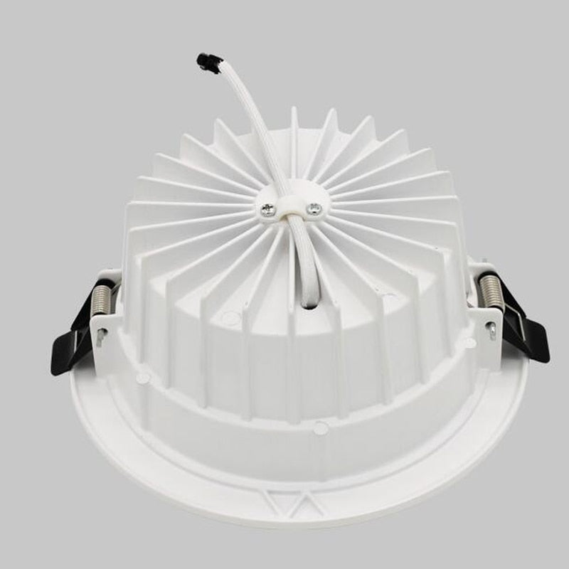 Dimmable LED Downlights 20W 30W 40W 50W 60W COB LED Recessed Ceiling Lamp Warm Cool White LED Spot Light