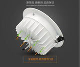 Dimmable LED Downlights 20W 30W 40W 50W 60W COB LED Recessed Ceiling Lamp Warm Cool White LED Spot Light
