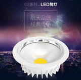 Dimmable LED Downlights 20W 30W 40W 50W 60W COB LED Recessed Ceiling Lamp Warm Cool White LED Spot Light