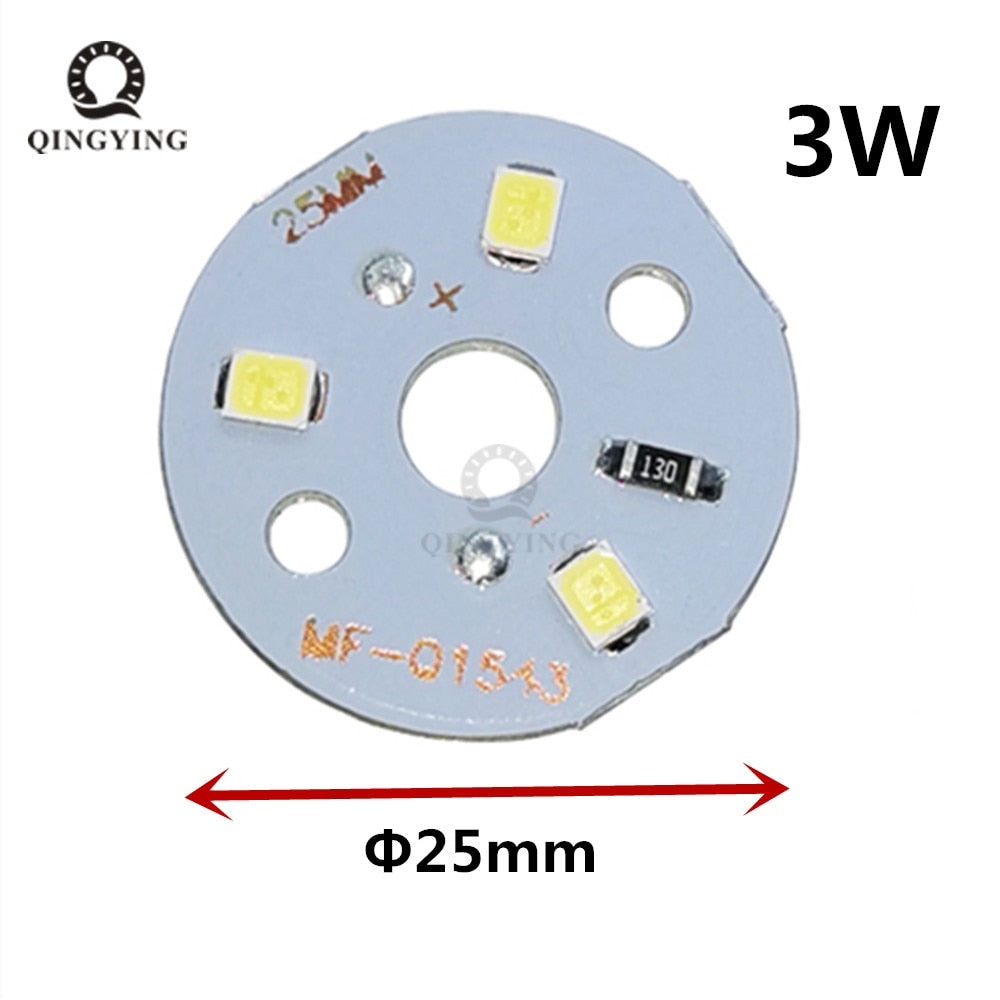 Downlight 20-50pcs  a Lot DC12V lamp Bead LED Bulb Lamp 3W 6W 9W 12W 15W 18W Brightness Light Board For led bulb led downlight