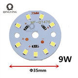 Downlight 20-50pcs  a Lot DC12V lamp Bead LED Bulb Lamp 3W 6W 9W 12W 15W 18W Brightness Light Board For led bulb led downlight