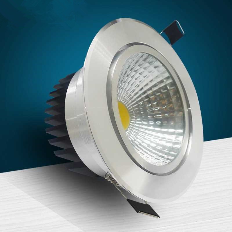High Quality Epistar LED COB Recessed Downlight Dimmable 7W 10W LED Spot lamp Dimming Ceiling Lamp light 110V 220V