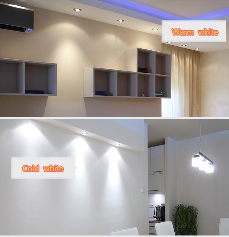 High Quality Epistar LED COB Recessed Downlight Dimmable 7W 10W LED Spot lamp Dimming Ceiling Lamp light 110V 220V