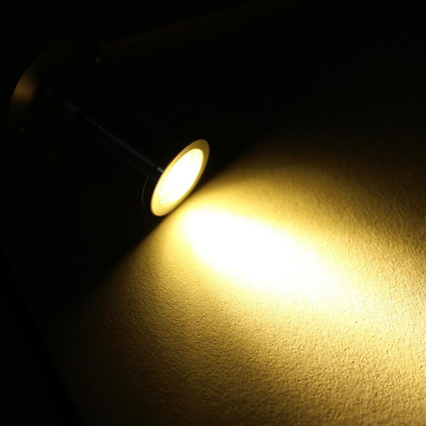 Mini led cabinet spot light AC110V 220V 1W 3W White or warm white led closet downlight RoHS CE