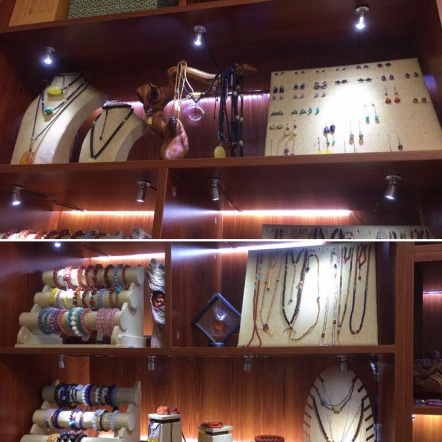 Mini led cabinet spot light AC110V 220V 1W 3W White or warm white led closet downlight RoHS CE