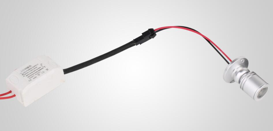 Mini led cabinet spot light AC110V 220V 1W 3W White or warm white led closet downlight RoHS CE