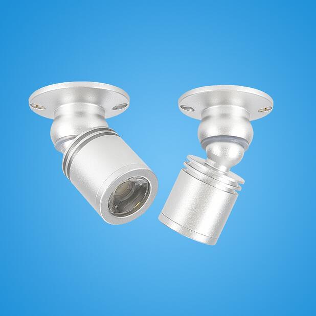 Mini led cabinet spot light AC110V 220V 1W 3W White or warm white led closet downlight RoHS CE