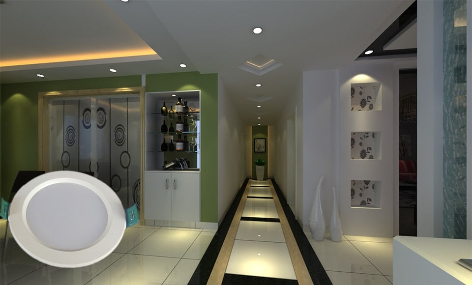 LED Ceiling Lights For Room 18W 15W 12W DC12V Downlights Ceiling Spots LED Fixture Ceiling lamps For Indoor living Room Lighting