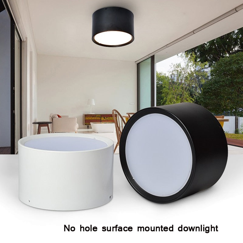 LED Downlight Surface Mounted Ceiling light No opening 5W 7W 9W 12W 15W modern Led ceiling light spotlight interior Lighting lamps