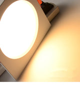 Dimmable Square led downlight 6w 10w 14w 12V 220V recessed cabinet bulb square spotlight ceiling led driver for home decoration