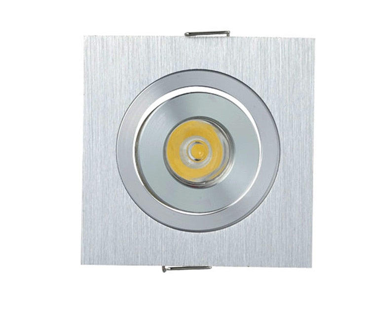 Dimmable Square led downlight 6w 10w 14w 12V 220V recessed cabinet bulb square spotlight ceiling led driver for home decoration