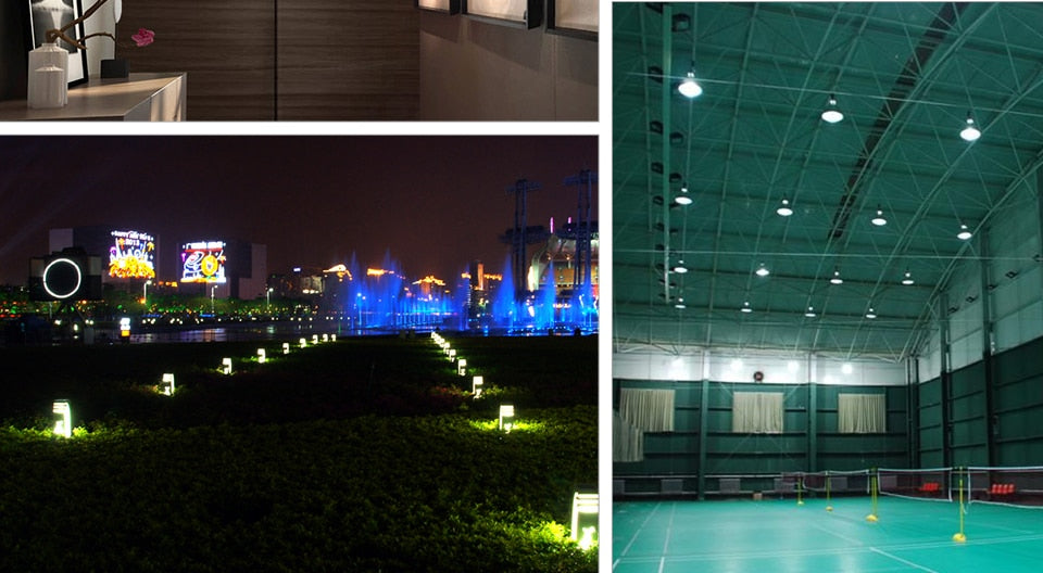 Samrt IC Ceramics LED Chip Lamp 3W 5W 7W 9W 12W 15W 20W 30W 220V COB LED Matrix Diode Array Floodlight Spotlight Downlight Bulb